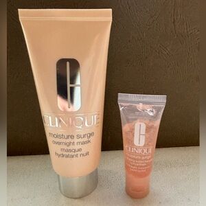 Clinique Moisture Surge Overnight Mask + Hydrating Supercharged Concentrate